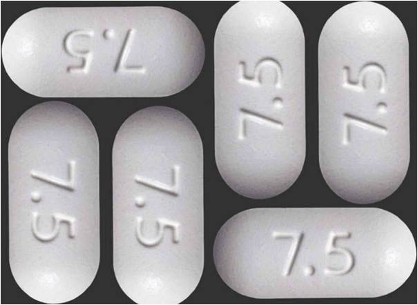 Hydrocodone 7.5/500mg